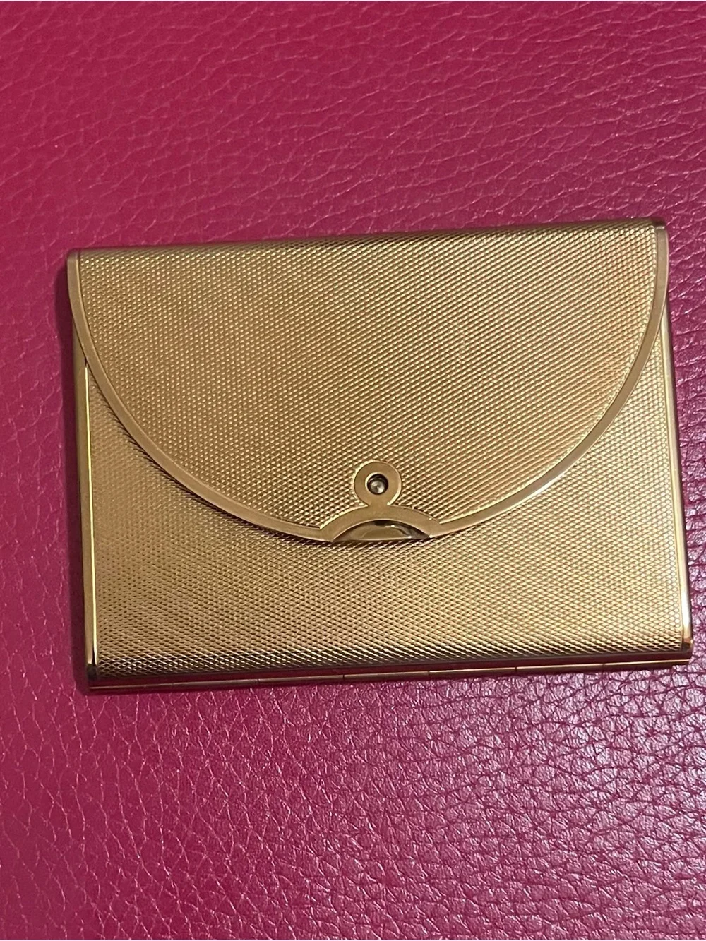 ✨ VINTAGE COTY GOLD COMPACT ✨ Original Puff Included!